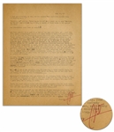 Hunter S. Thompson Letter Signed -- Fantastic Letter With Dozens of Quotable Lines: ...have been requested to do article on The Dry Rot of American Journalism (my title)...